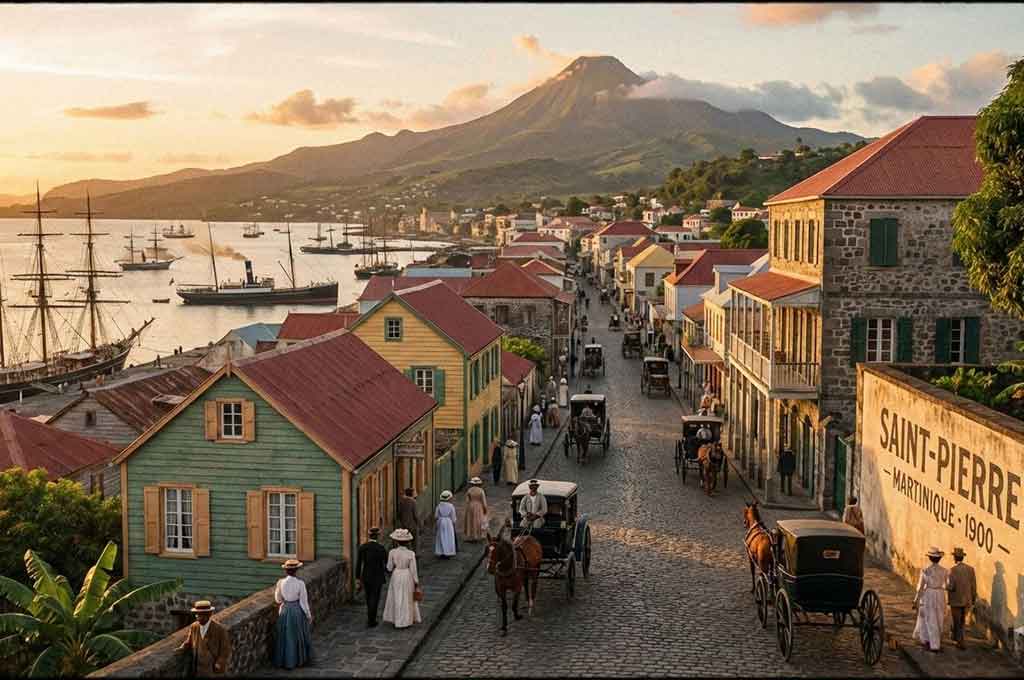 La perle des Antilles avant le cataclysme