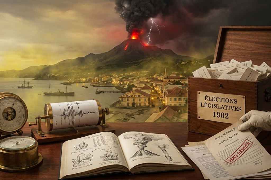 La Montagne Pelée : quand la politique étouffait la science